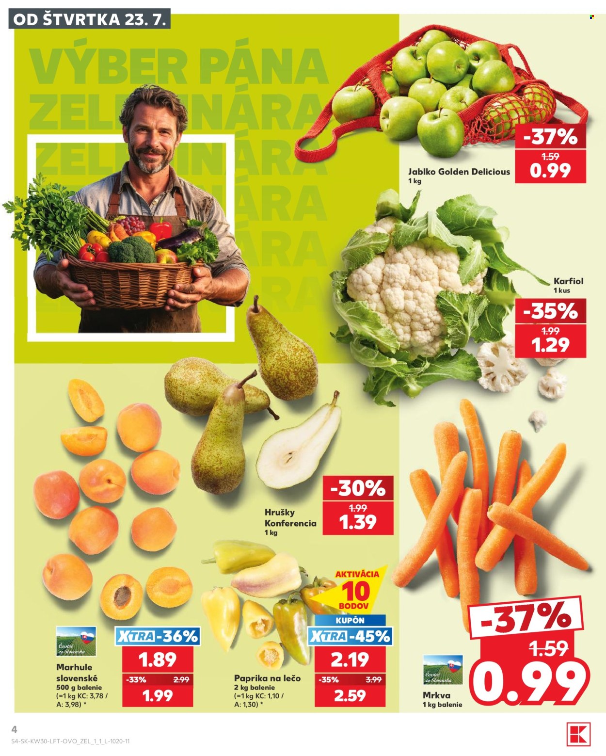 Leták Kaufland - 23.7.2026 - 29.7.2026. Strana 4