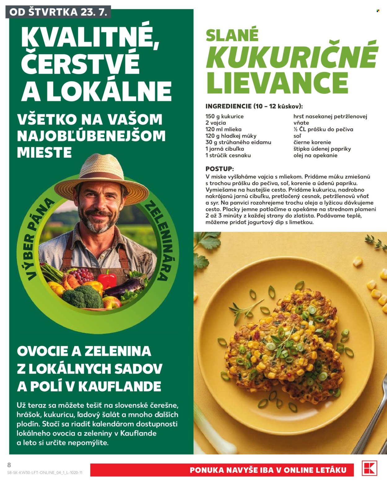 Leták Kaufland - 23.7.2026 - 29.7.2026. Strana 8