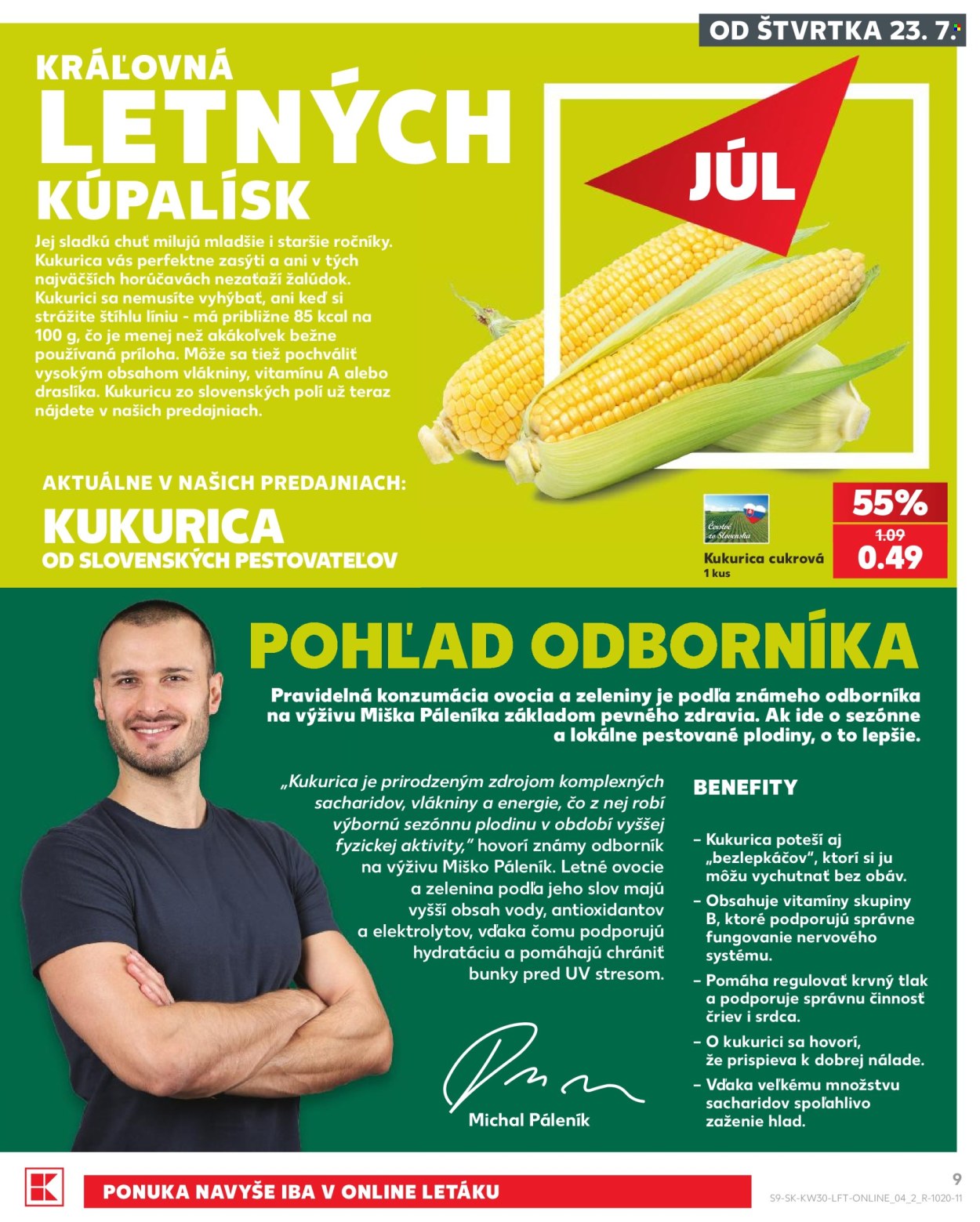 Leták Kaufland - 23.7.2026 - 29.7.2026. Strana 9