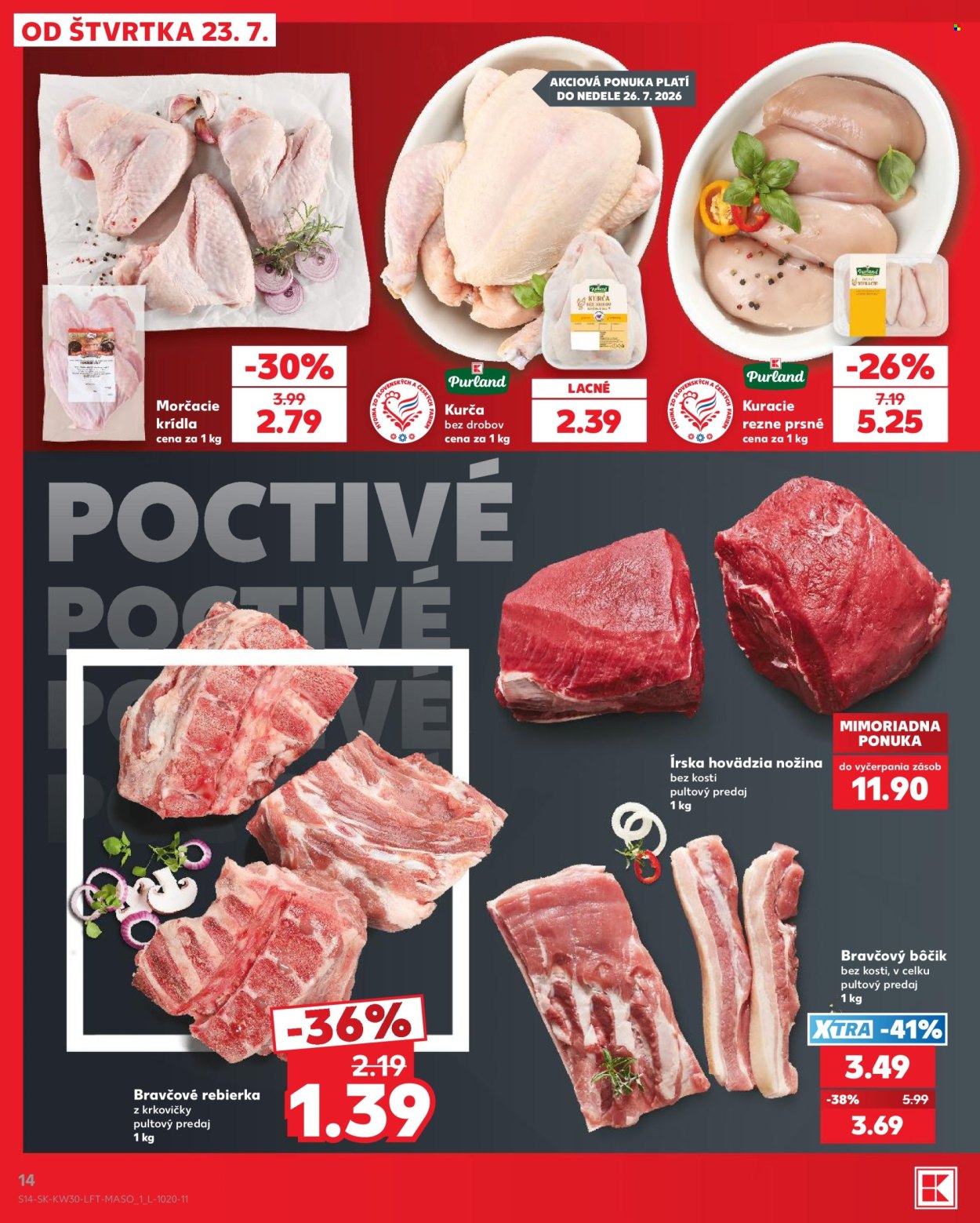 Leták Kaufland - 23.7.2026 - 29.7.2026. Strana 14