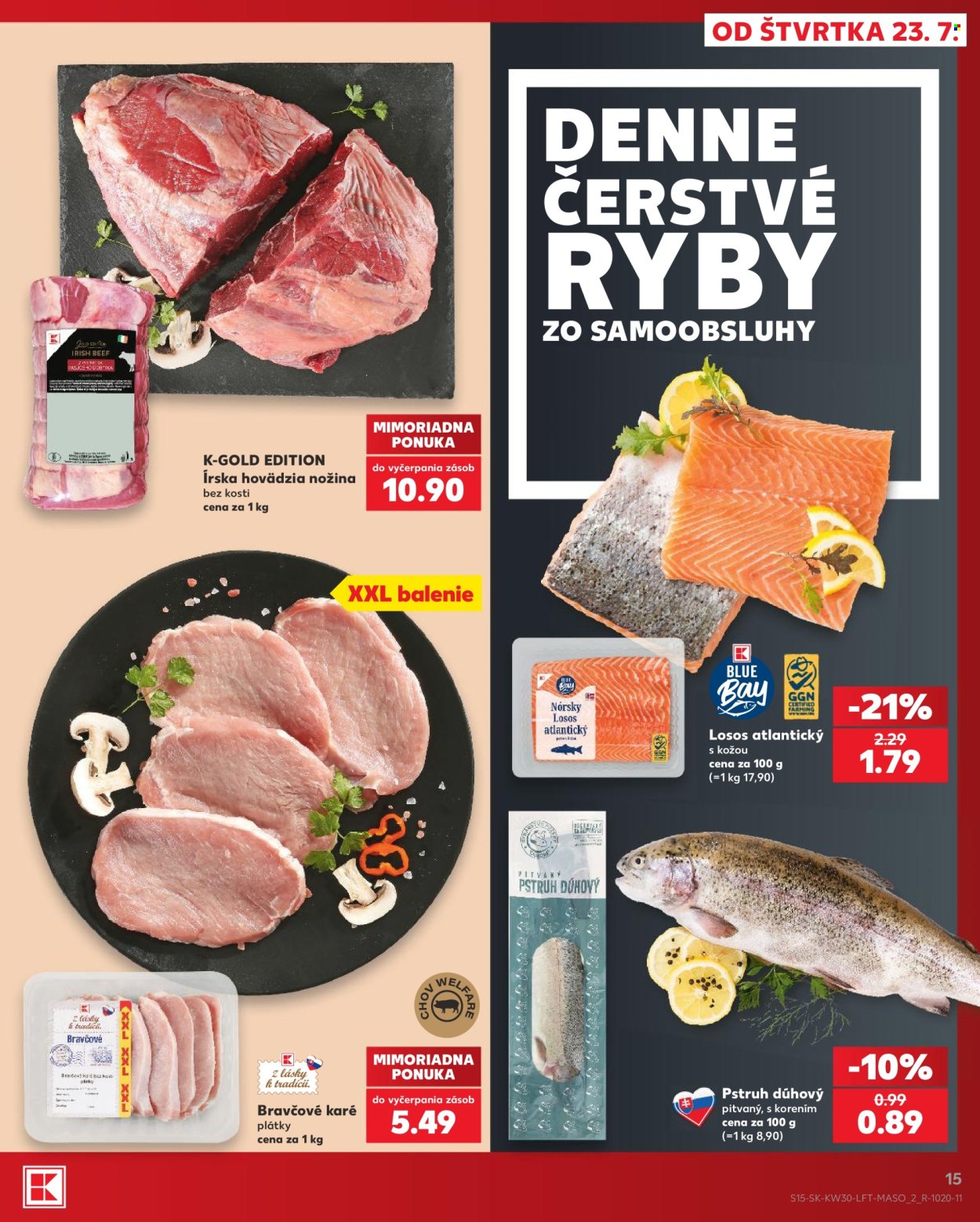 Leták Kaufland - 23.7.2026 - 29.7.2026. Strana 15