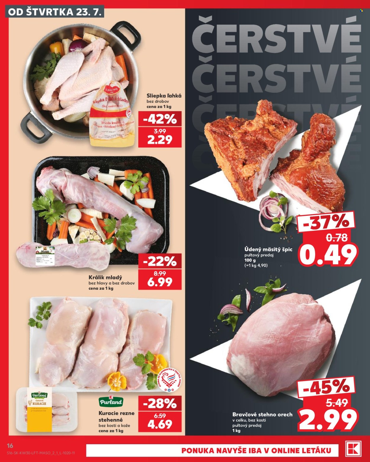 Leták Kaufland - 23.7.2026 - 29.7.2026. Strana 16