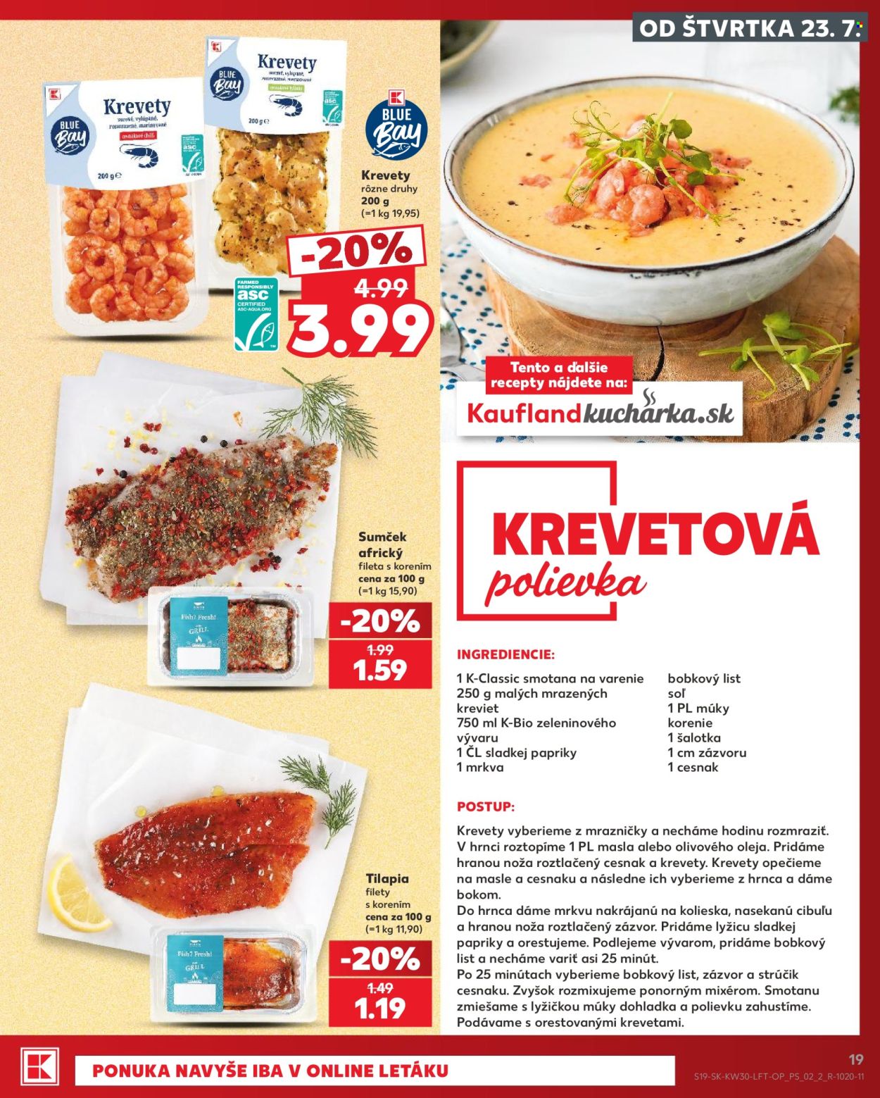 Leták Kaufland - 23.7.2026 - 29.7.2026. Strana 19