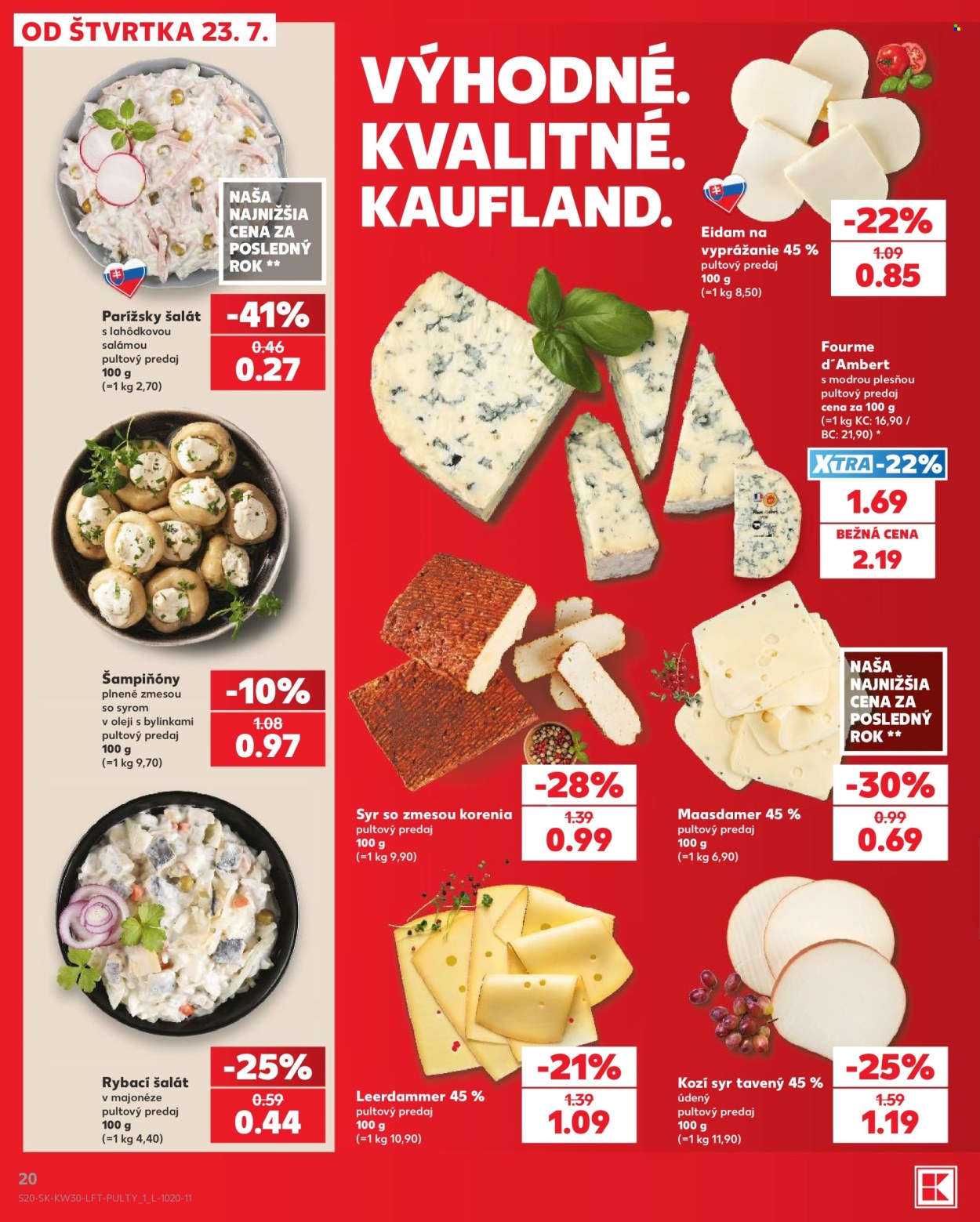 Leták Kaufland - 23.7.2026 - 29.7.2026. Strana 20
