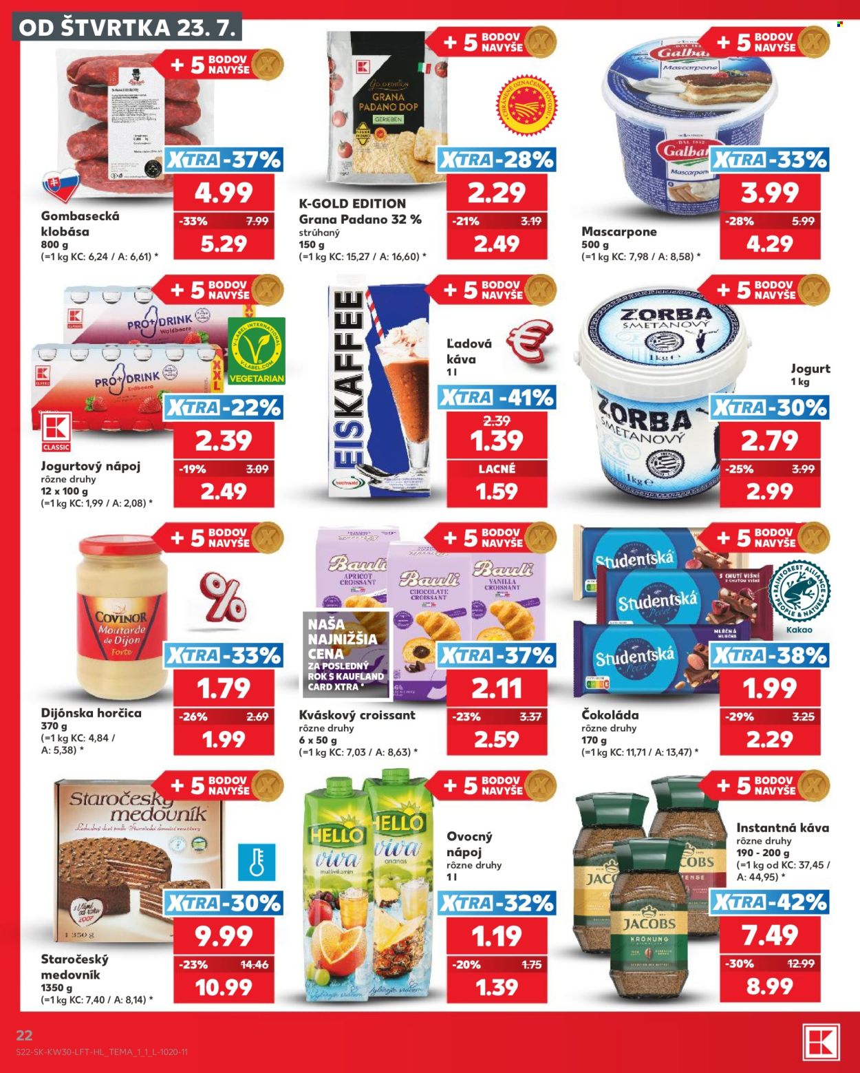Leták Kaufland - 23.7.2026 - 29.7.2026. Strana 22