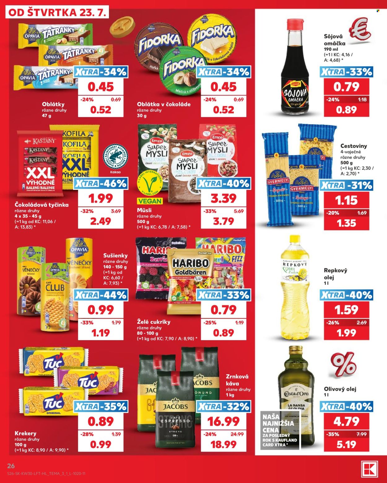 Leták Kaufland - 23.7.2026 - 29.7.2026. Strana 26