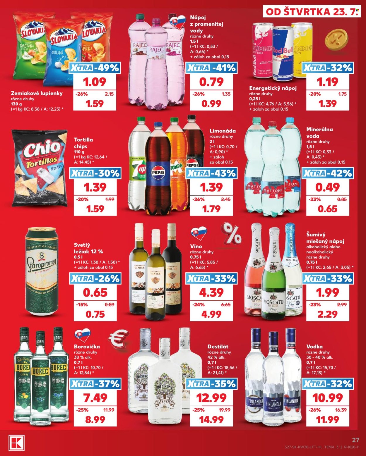 Leták Kaufland - 23.7.2026 - 29.7.2026. Strana 27