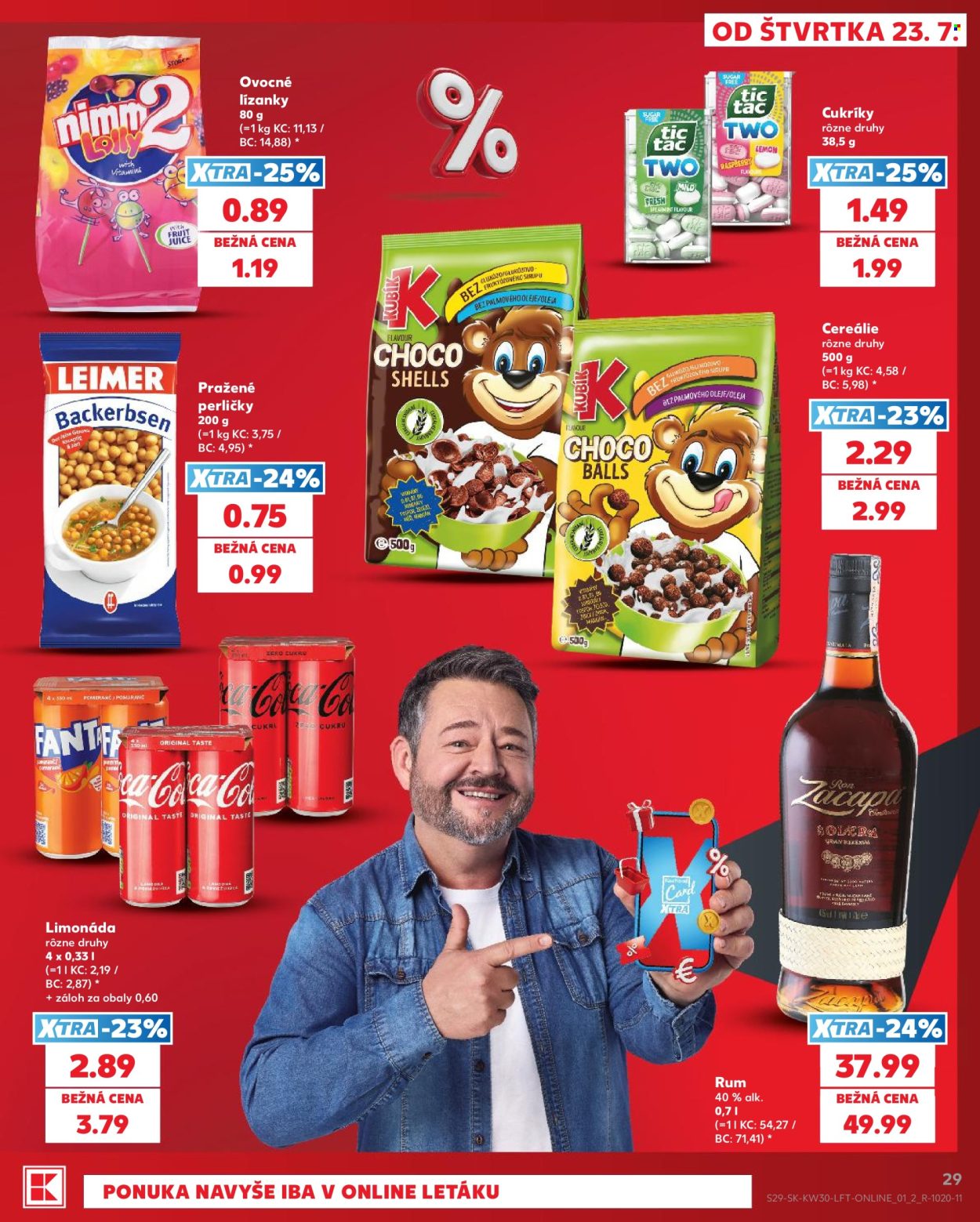 Leták Kaufland - 23.7.2026 - 29.7.2026. Strana 29