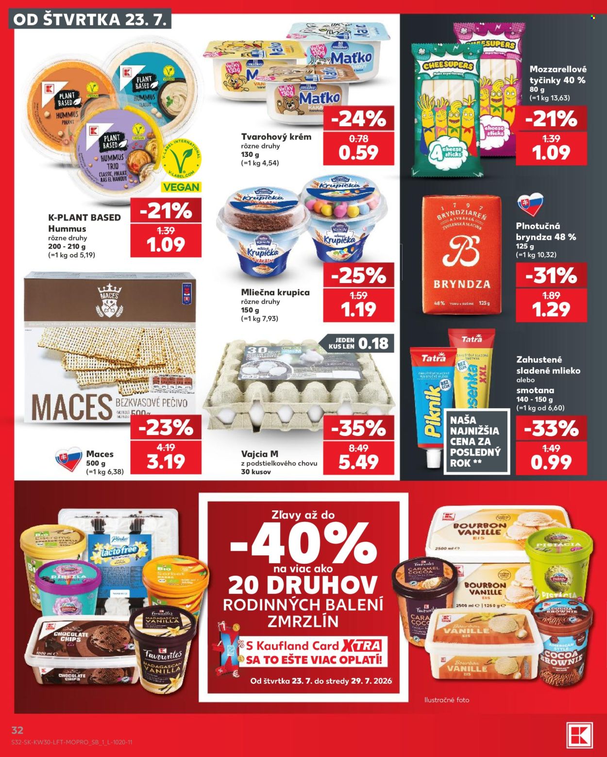 Leták Kaufland - 23.7.2026 - 29.7.2026. Strana 32