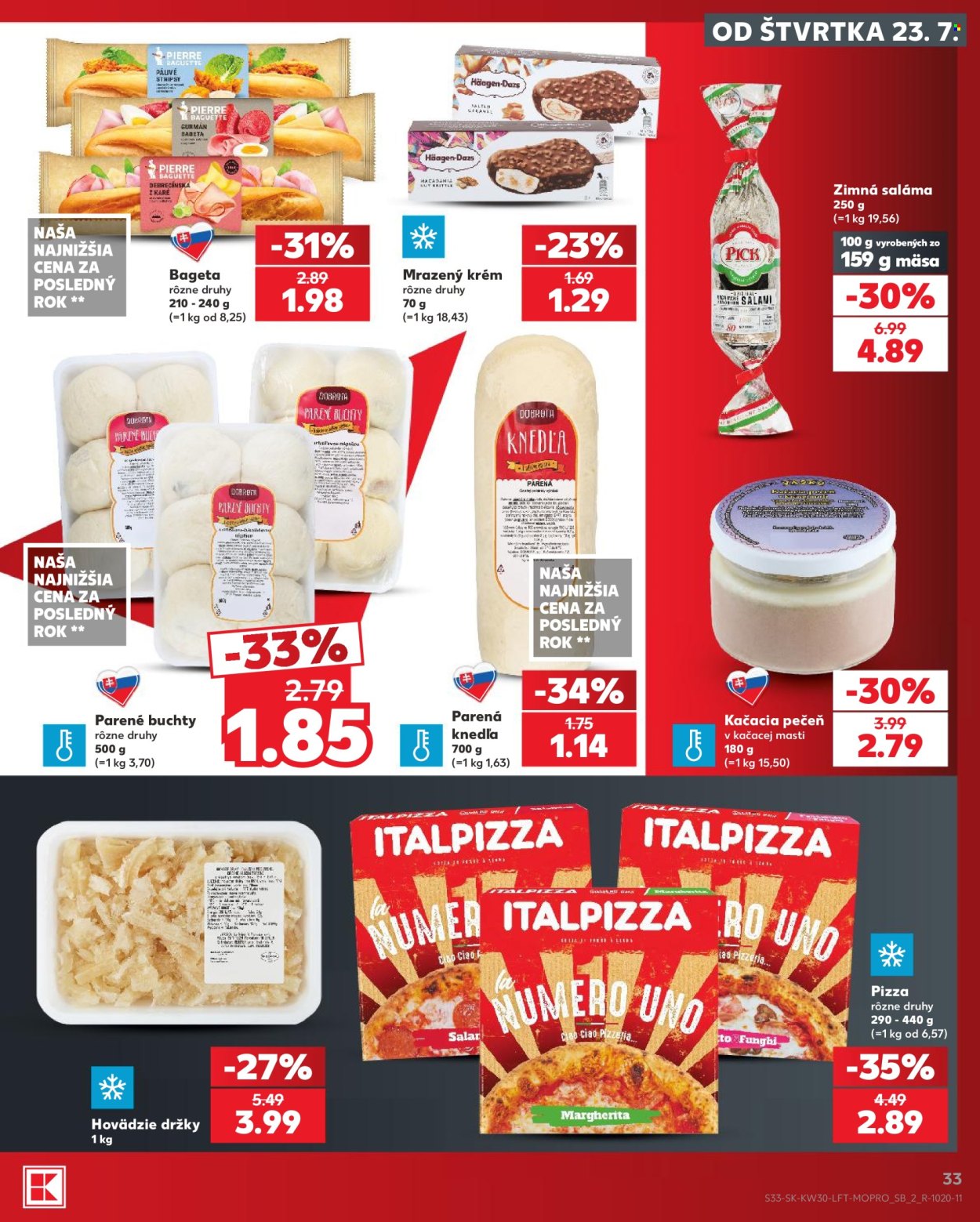 Leták Kaufland - 23.7.2026 - 29.7.2026. Strana 33
