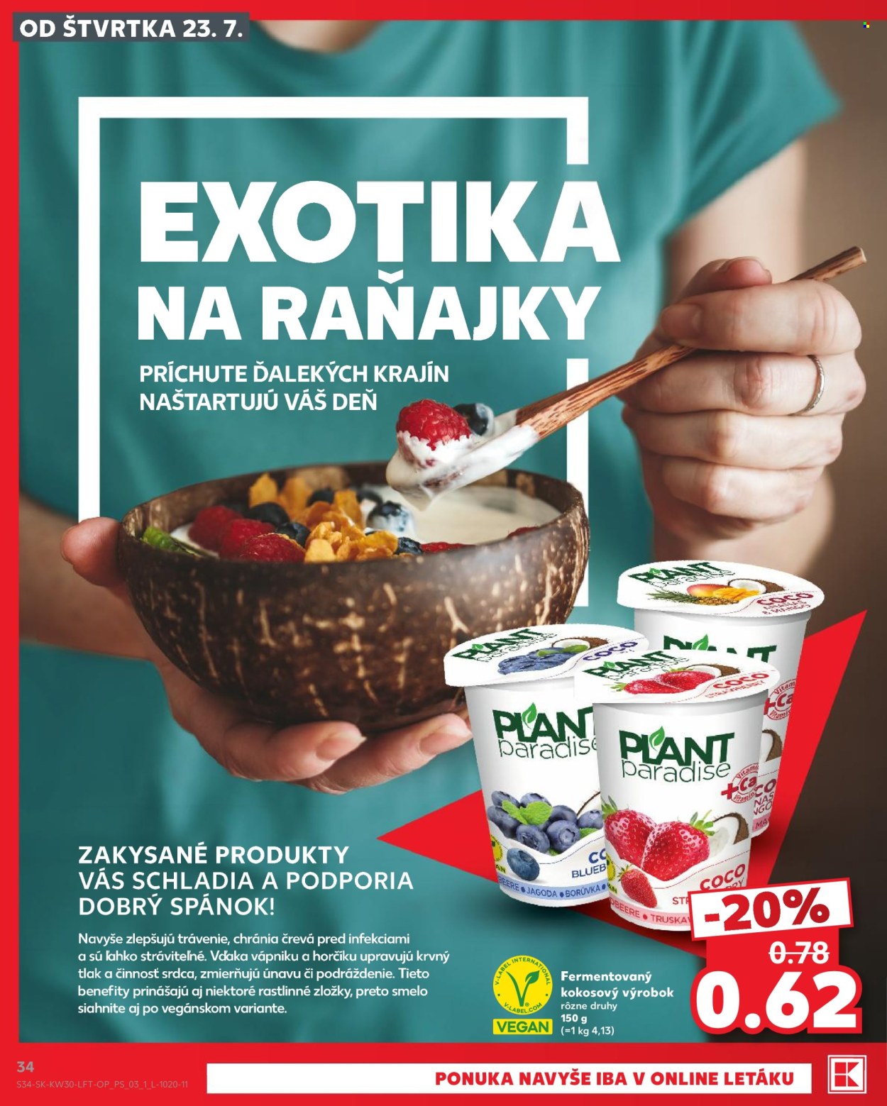 Leták Kaufland - 23.7.2026 - 29.7.2026. Strana 34