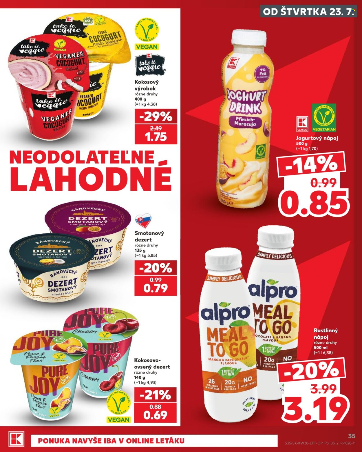 Leták Kaufland - 23.7.2026 - 29.7.2026. Strana 35
