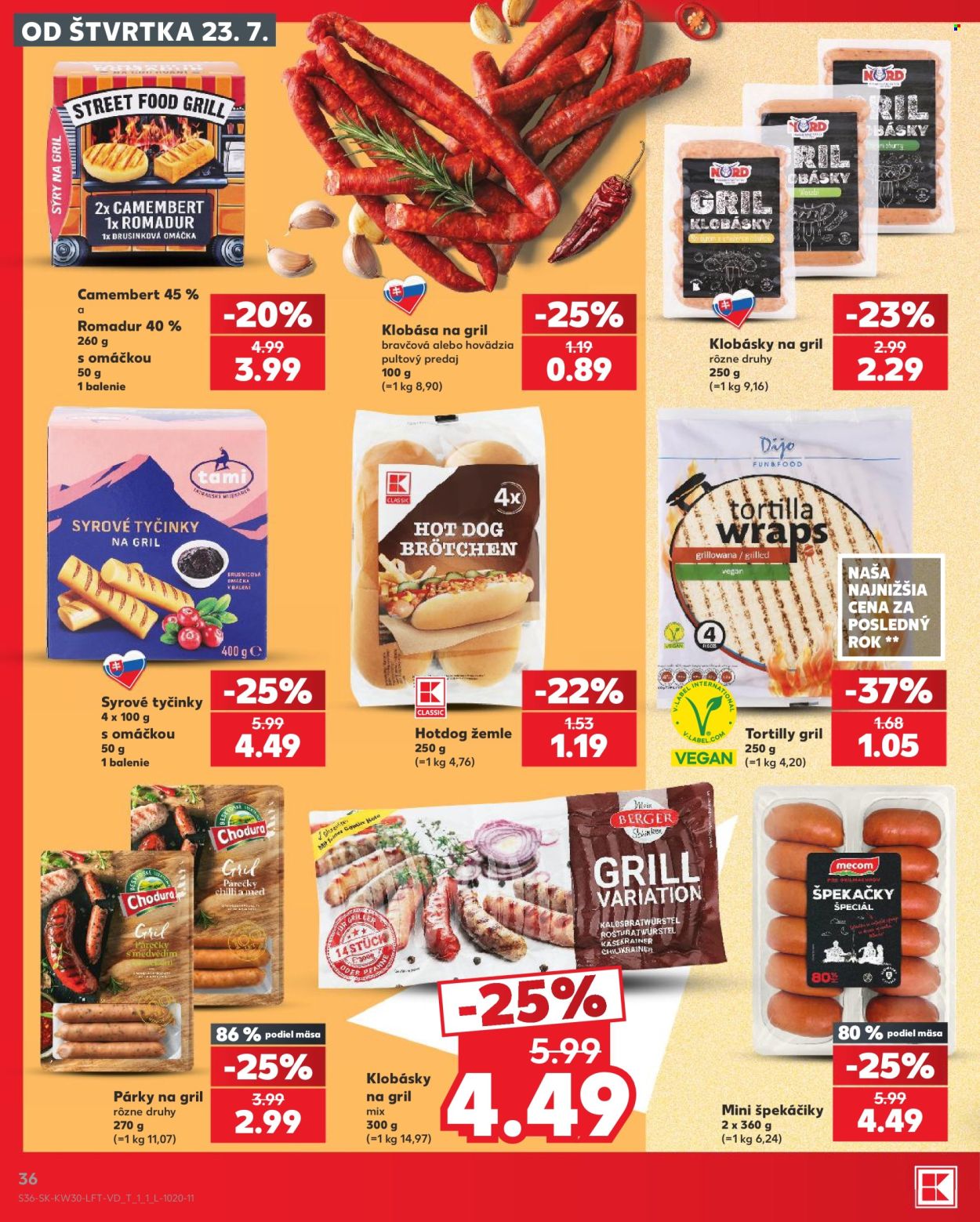 Leták Kaufland - 23.7.2026 - 29.7.2026. Strana 36