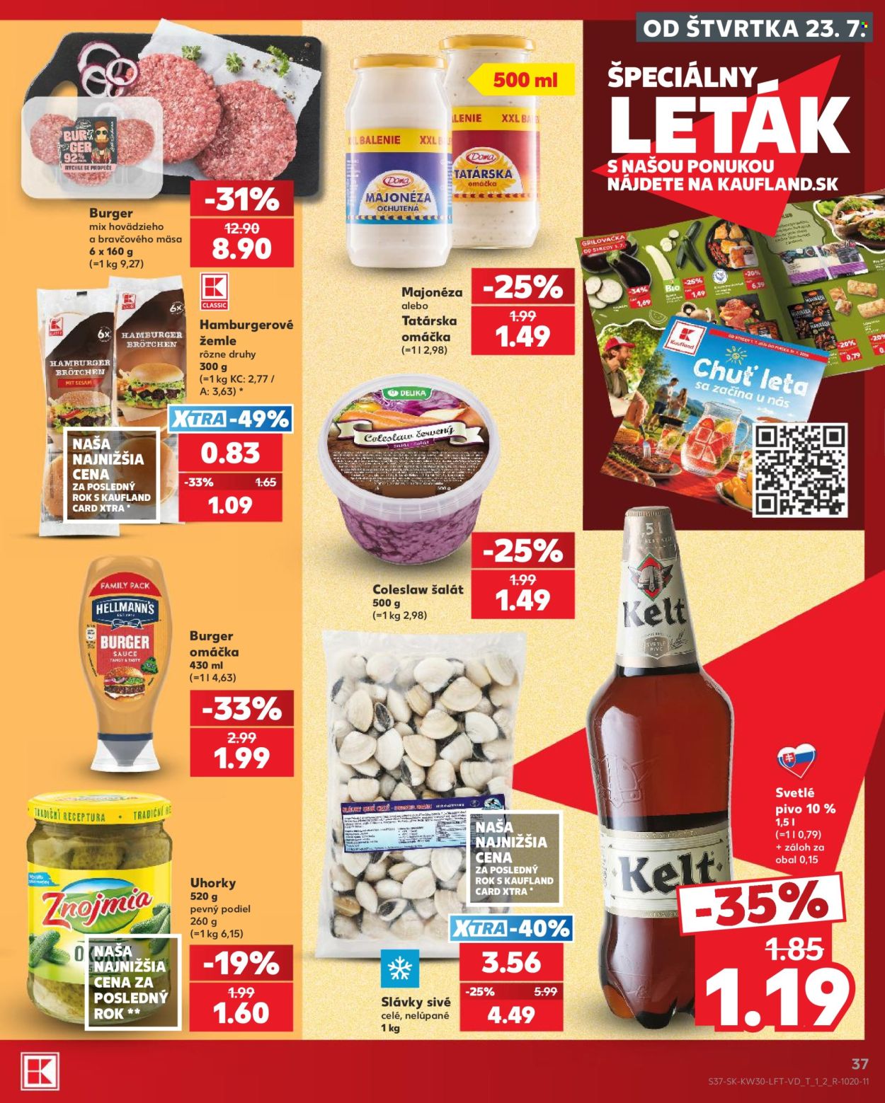 Leták Kaufland - 23.7.2026 - 29.7.2026. Strana 37