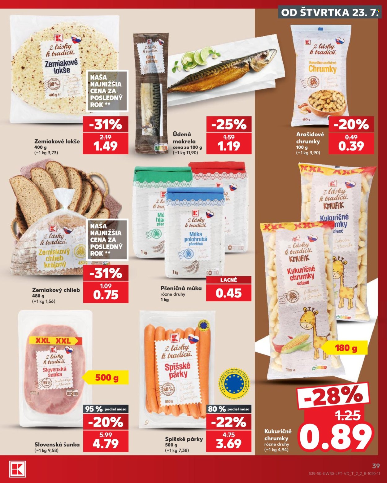 Leták Kaufland - 23.7.2026 - 29.7.2026. Strana 39
