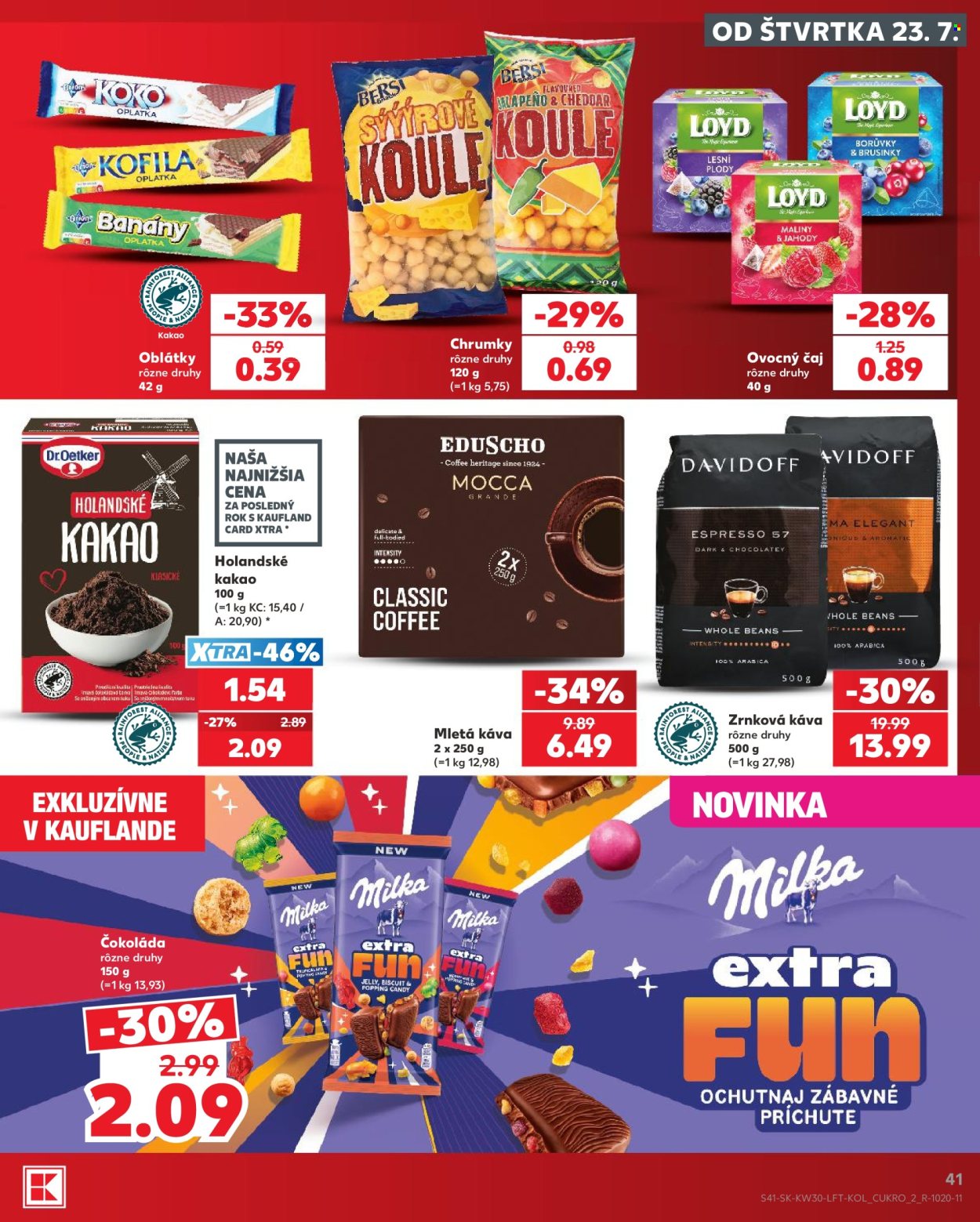 Leták Kaufland - 23.7.2026 - 29.7.2026. Strana 41