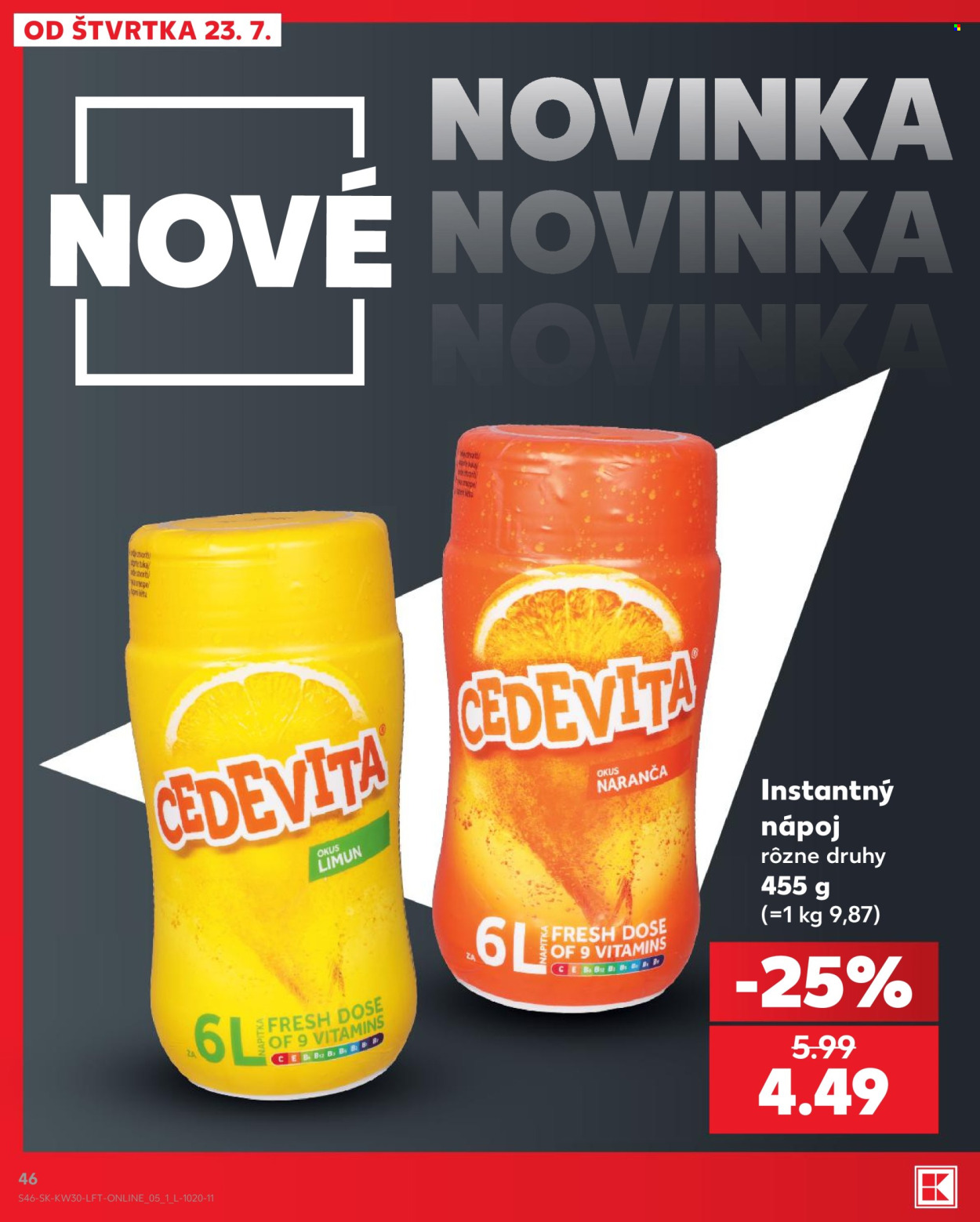 Leták Kaufland - 23.7.2026 - 29.7.2026. Strana 46