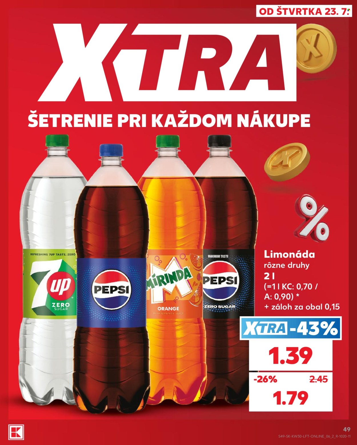 Leták Kaufland - 23.7.2026 - 29.7.2026. Strana 49