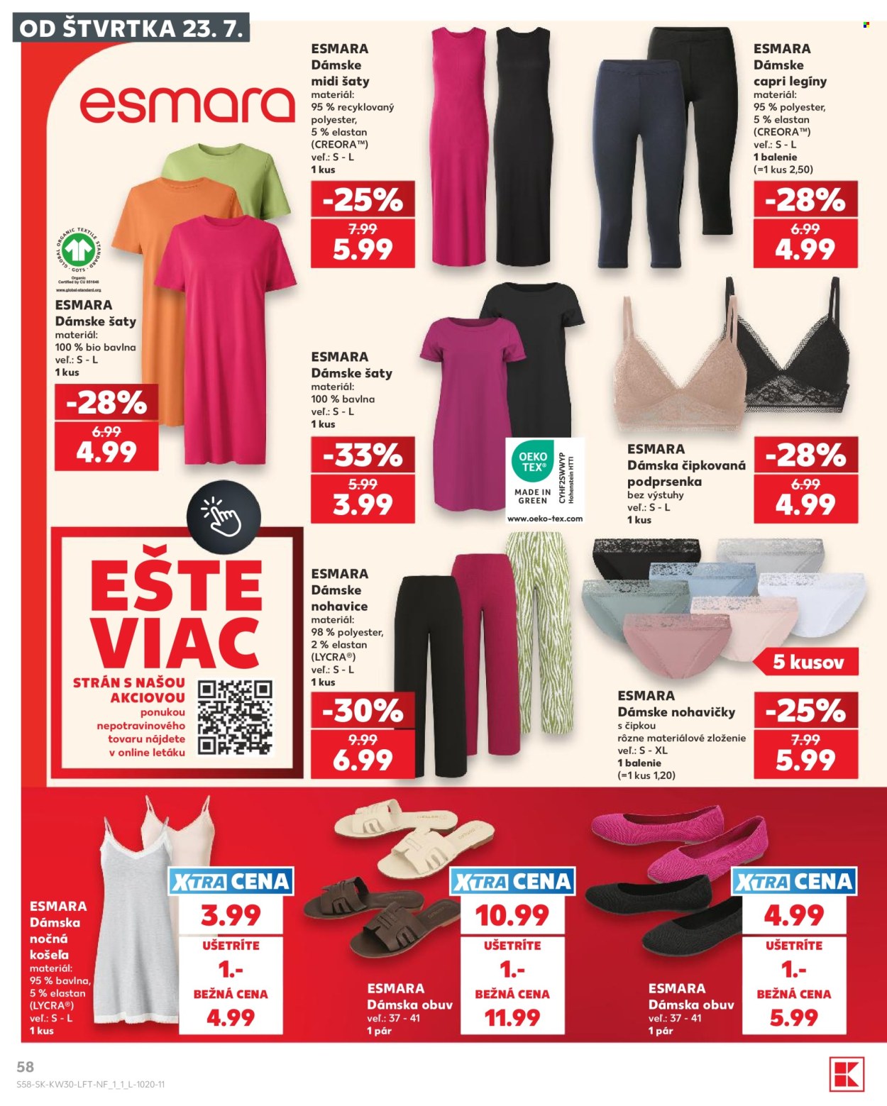 Leták Kaufland - 23.7.2026 - 29.7.2026. Strana 58