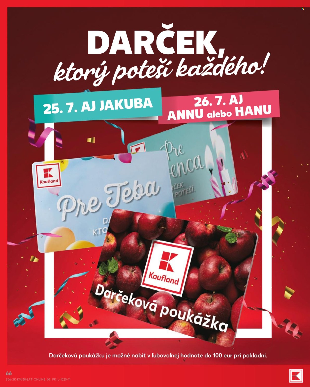 Leták Kaufland - 23.7.2026 - 29.7.2026. Strana 66