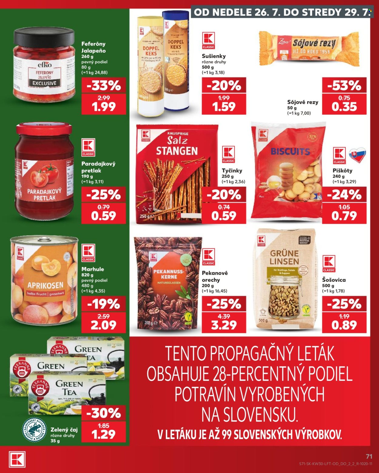 Leták Kaufland - 23.7.2026 - 29.7.2026. Strana 71