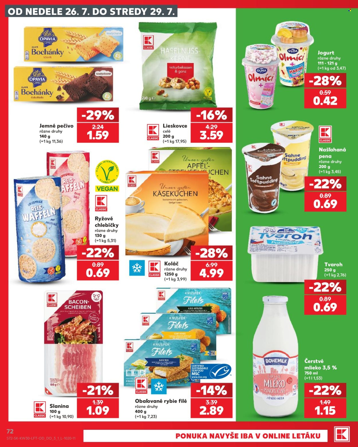 Leták Kaufland - 23.7.2026 - 29.7.2026. Strana 72