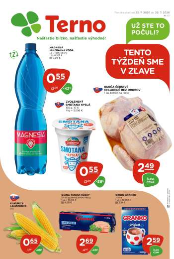Leták Terno - 23.7.2026 - 29.7.2026.