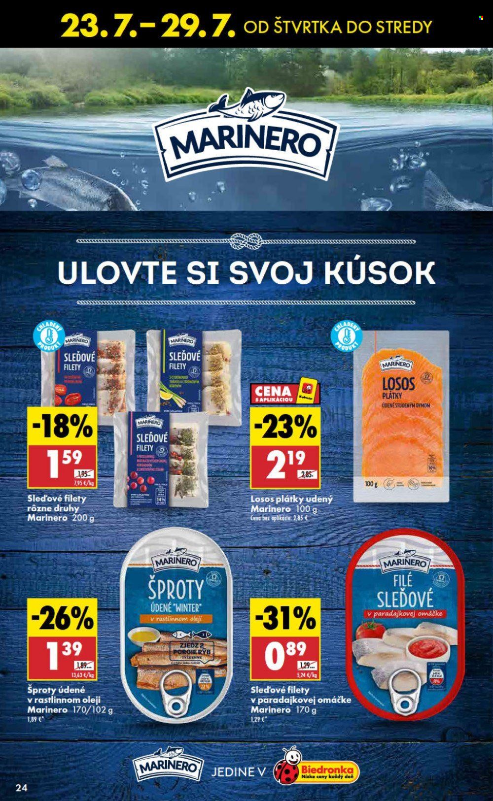 Leták Biedronka - 23.7.2026 - 29.7.2026. Strana 24