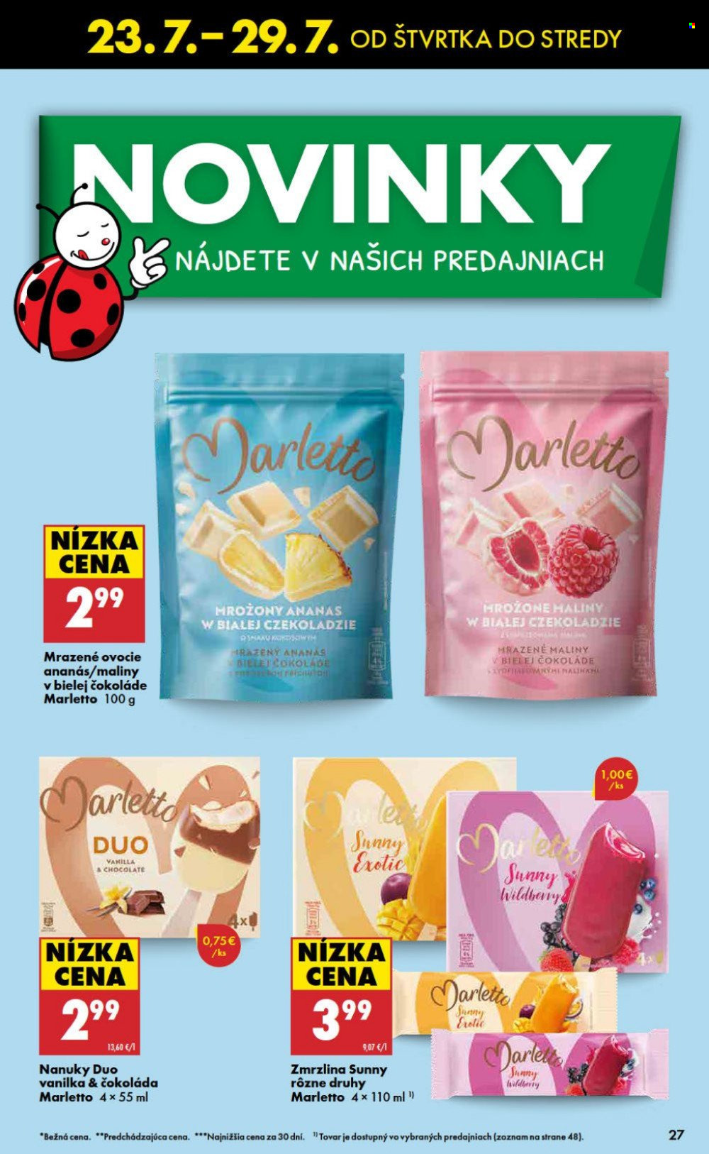 Leták Biedronka - 23.7.2026 - 29.7.2026. Strana 27