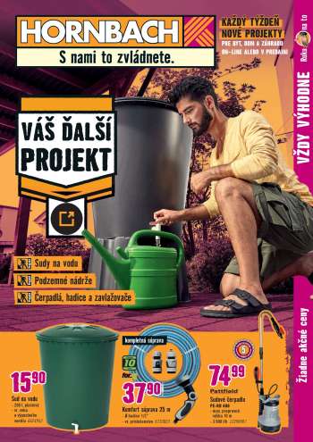 Leták Hornbach - 22.7.2026 - 5.8.2026.