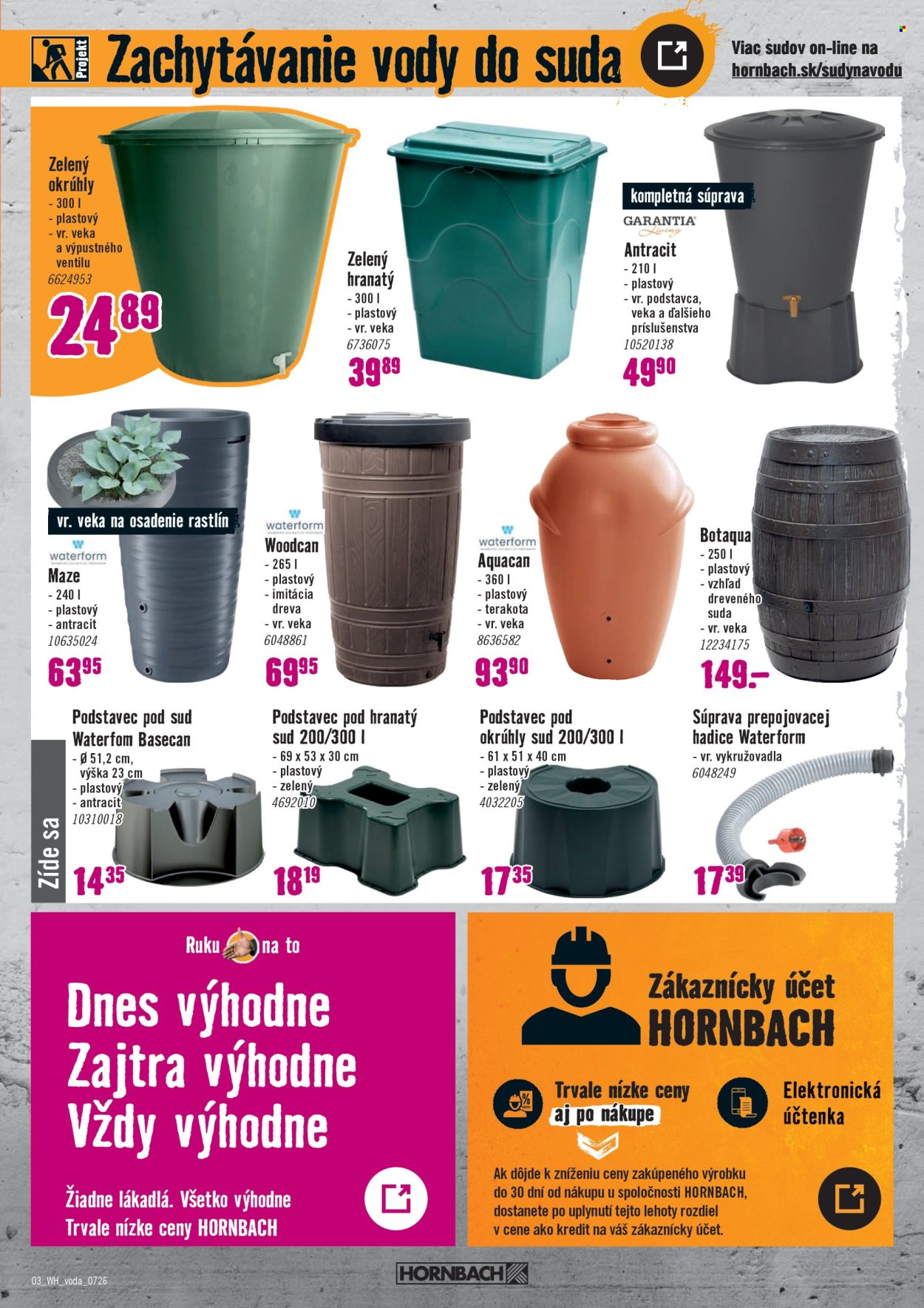 Leták Hornbach - 22.7.2026 - 5.8.2026. Strana 3