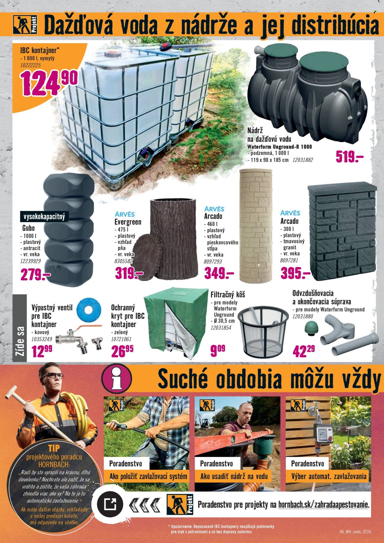 Leták Hornbach - 22.7.2026 - 5.8.2026. Strana 4