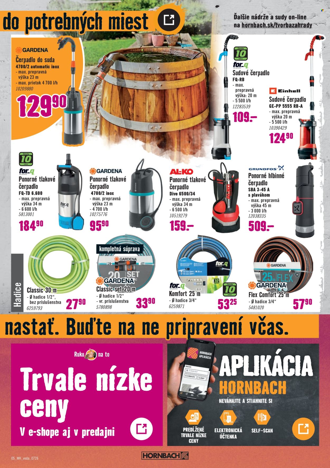 Leták Hornbach - 22.7.2026 - 5.8.2026. Strana 5