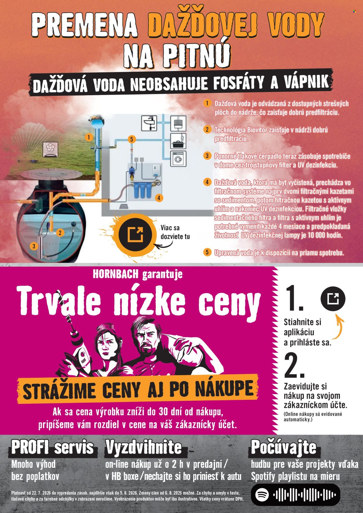 Leták Hornbach - 22.7.2026 - 5.8.2026. Strana 8