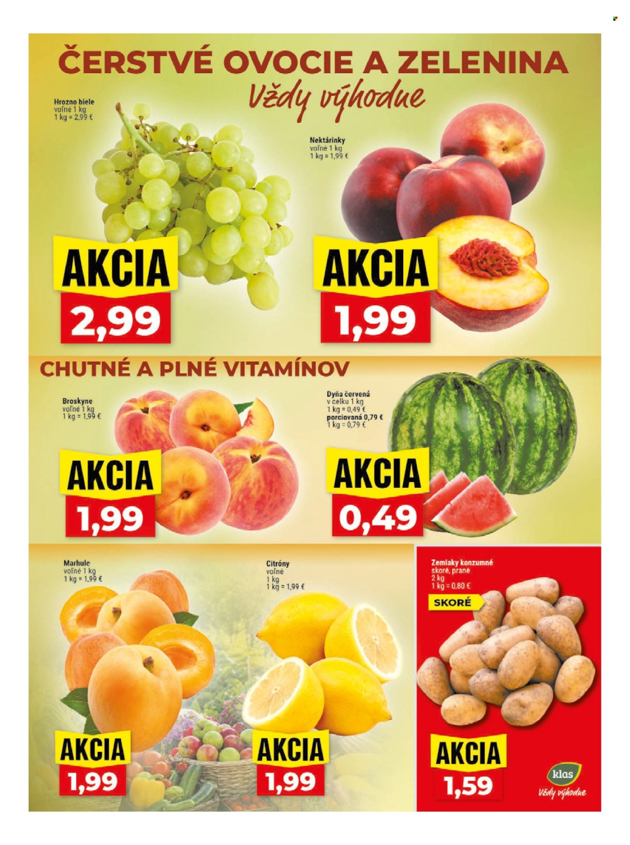 Leták Klas - 27.7.2026 - 2.8.2026. Strana 3