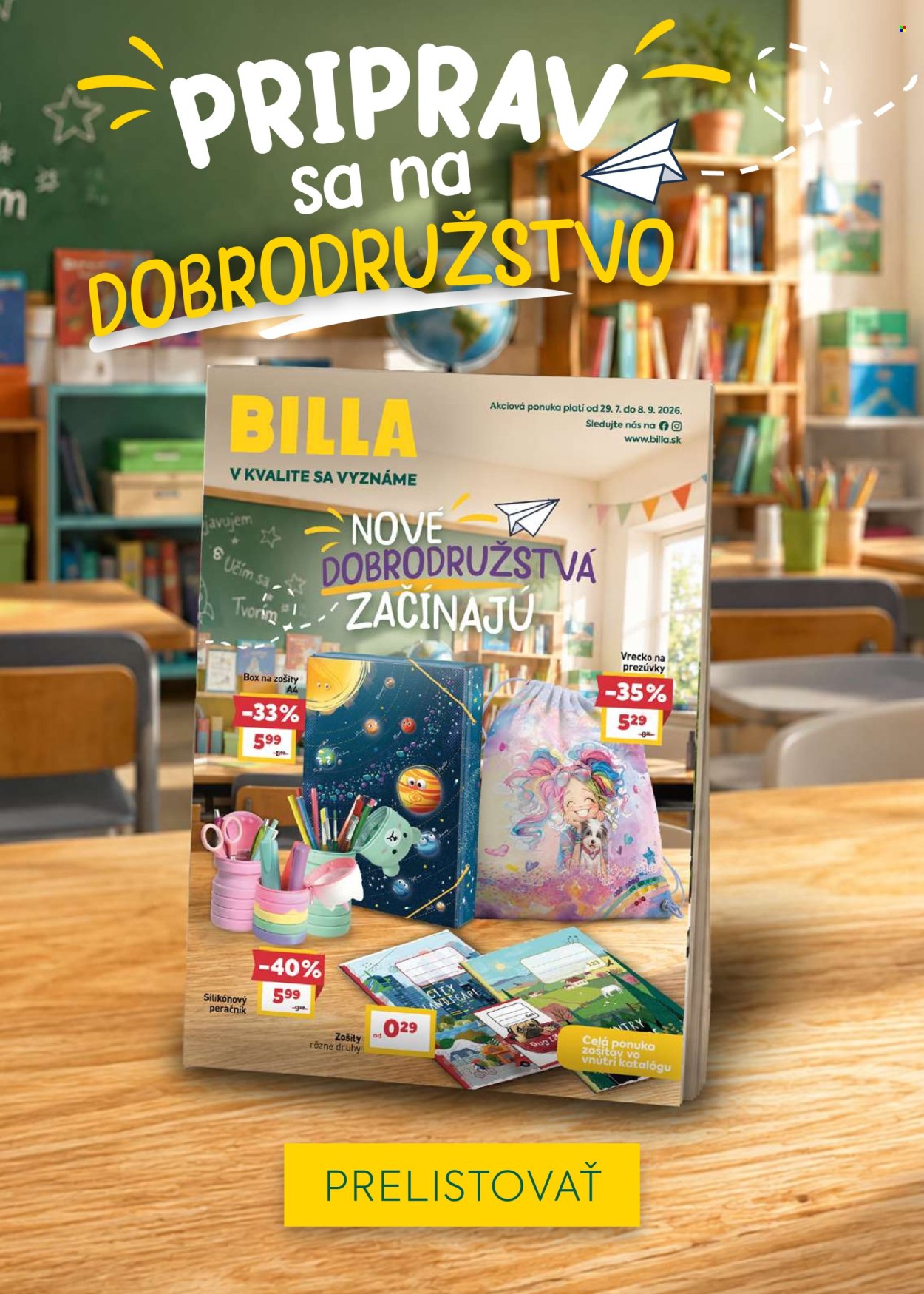 Leták Billa - 29.7.2026 - 4.8.2026. Strana 29