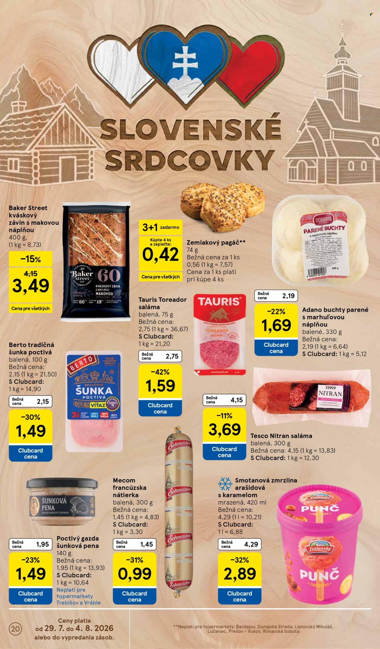 Leták TESCO - 29.7.2026 - 4.8.2026. Strana 20