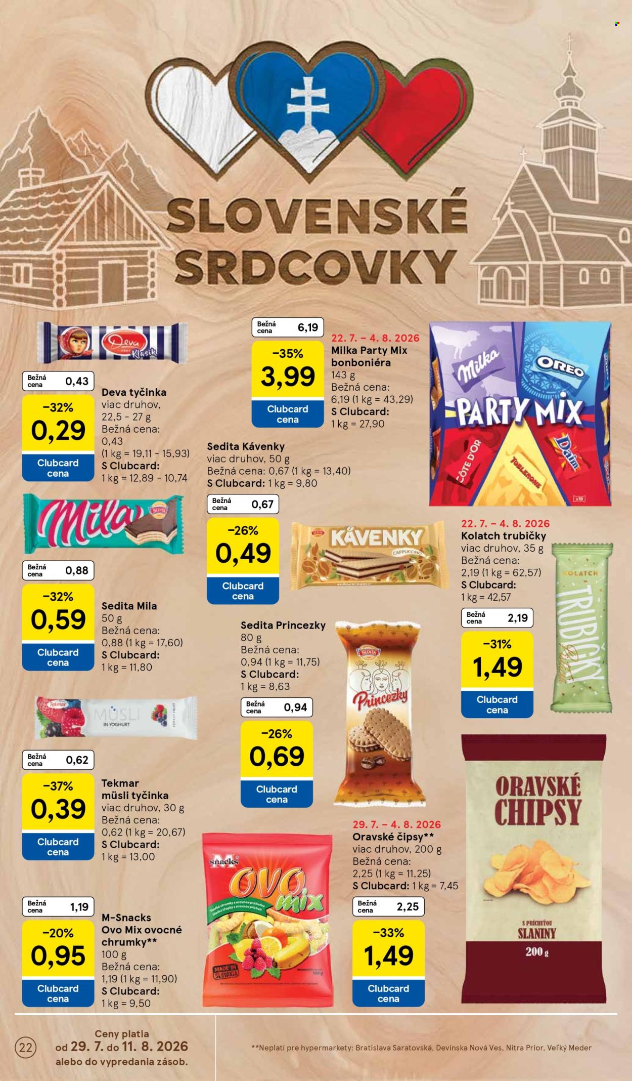 Leták TESCO - 29.7.2026 - 4.8.2026. Strana 22