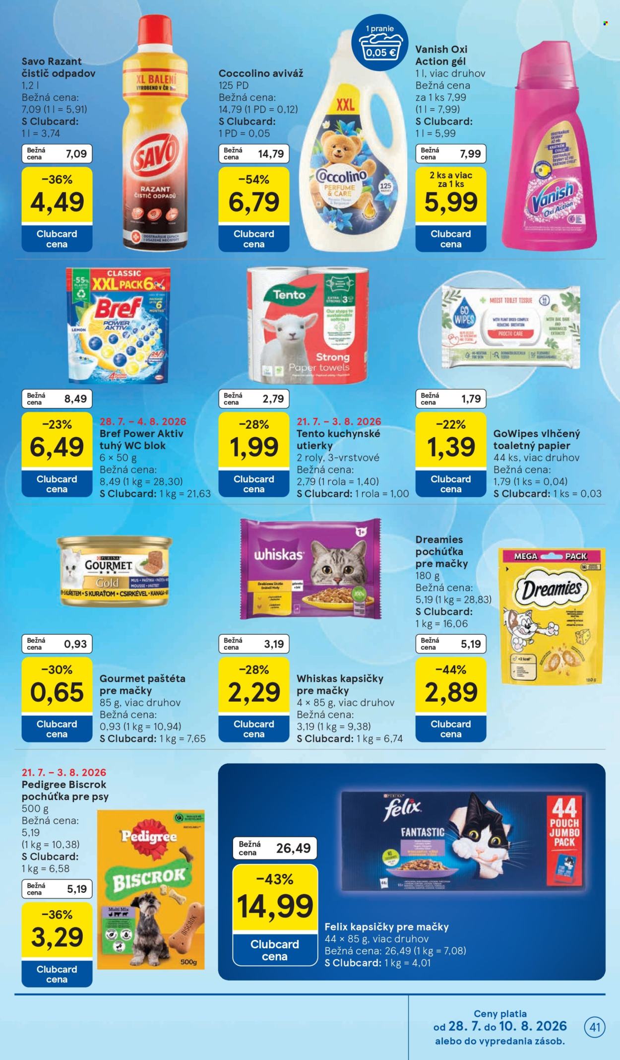 Leták TESCO - 29.7.2026 - 4.8.2026. Strana 41