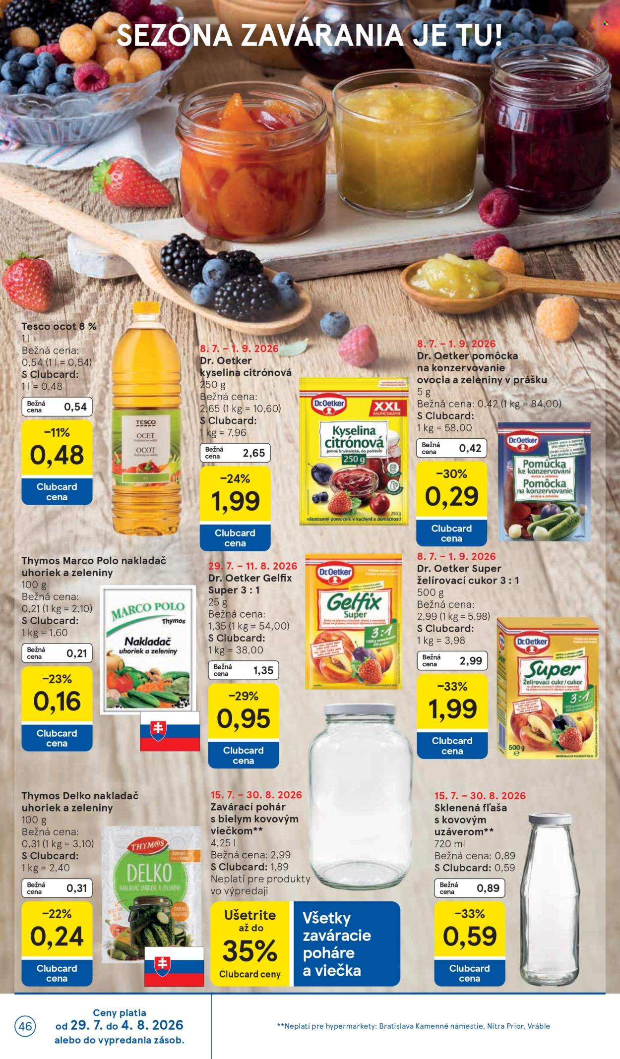 Leták TESCO - 29.7.2026 - 4.8.2026. Strana 46