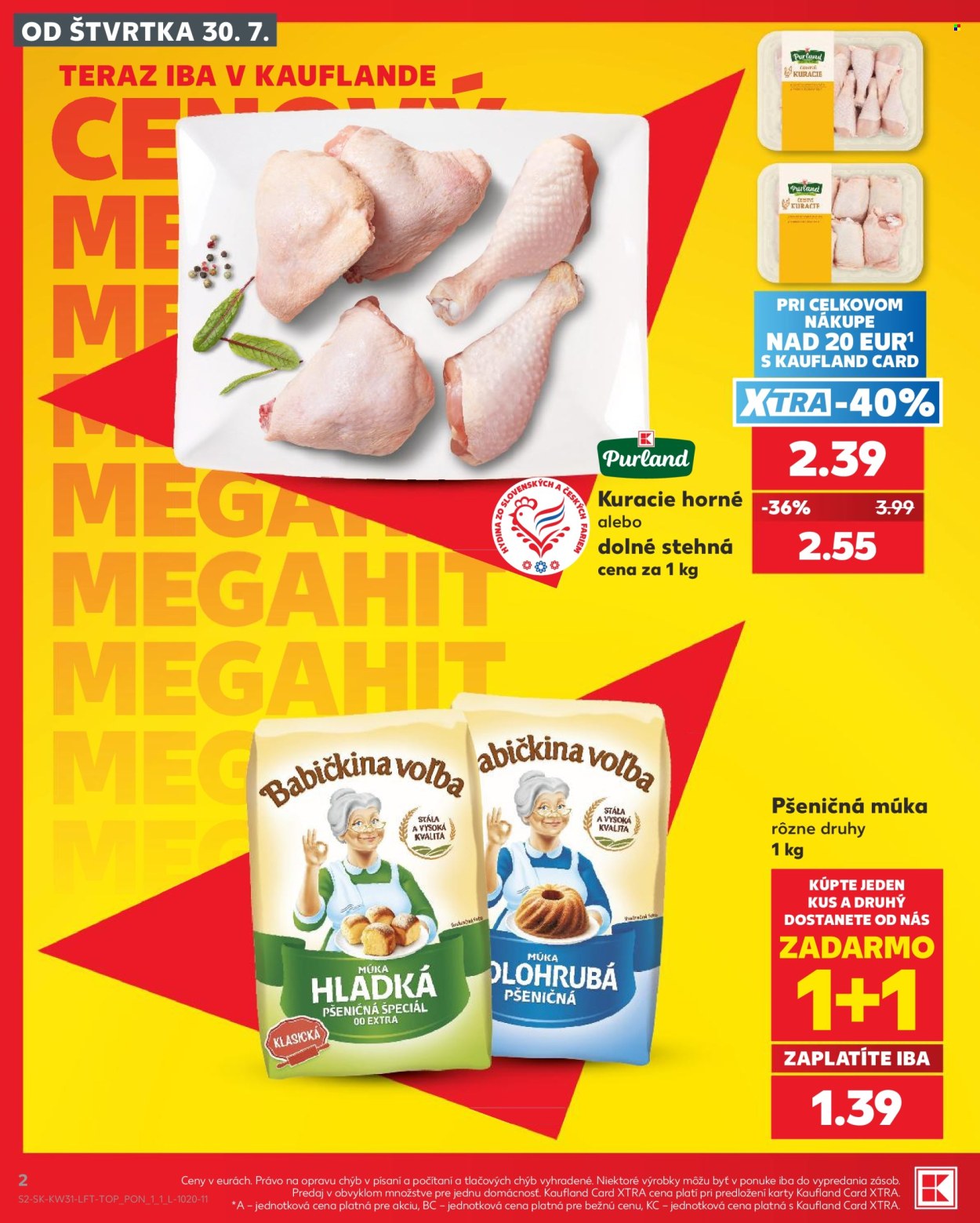 Leták Kaufland - 30.7.2026 - 5.8.2026. Strana 2
