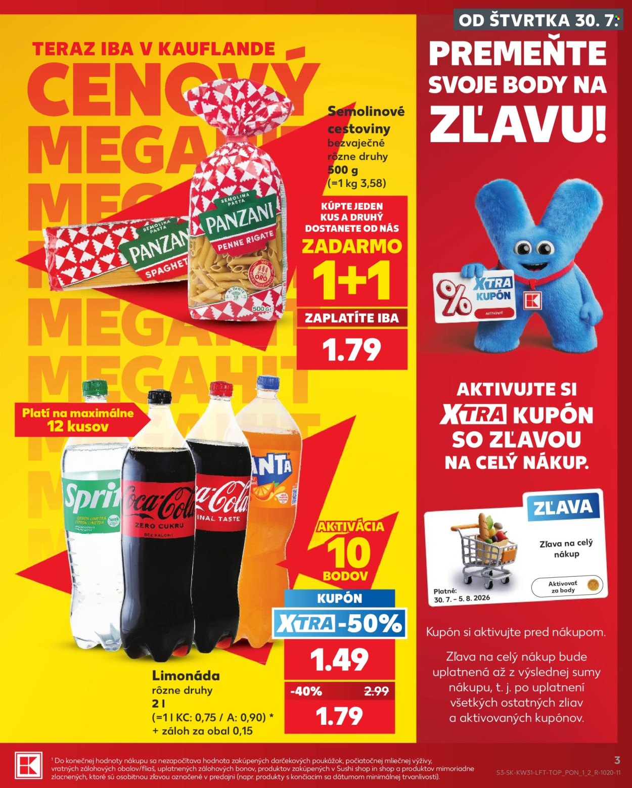 Leták Kaufland - 30.7.2026 - 5.8.2026. Strana 3