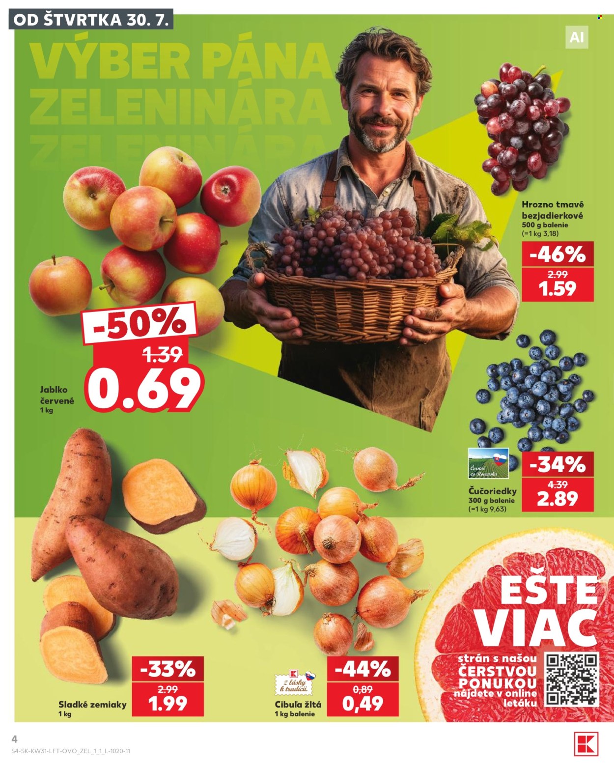 Leták Kaufland - 30.7.2026 - 5.8.2026. Strana 4