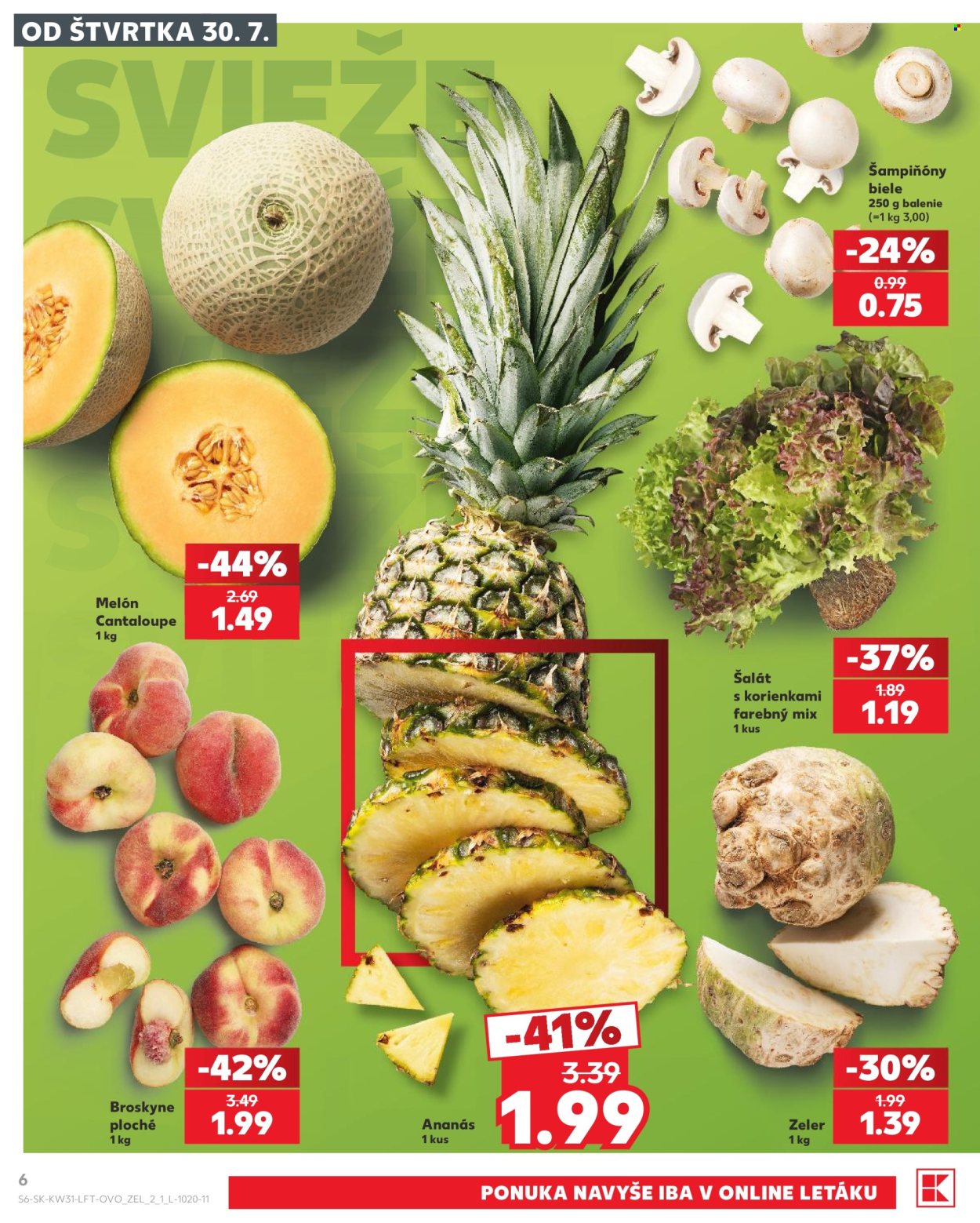 Leták Kaufland - 30.7.2026 - 5.8.2026. Strana 6