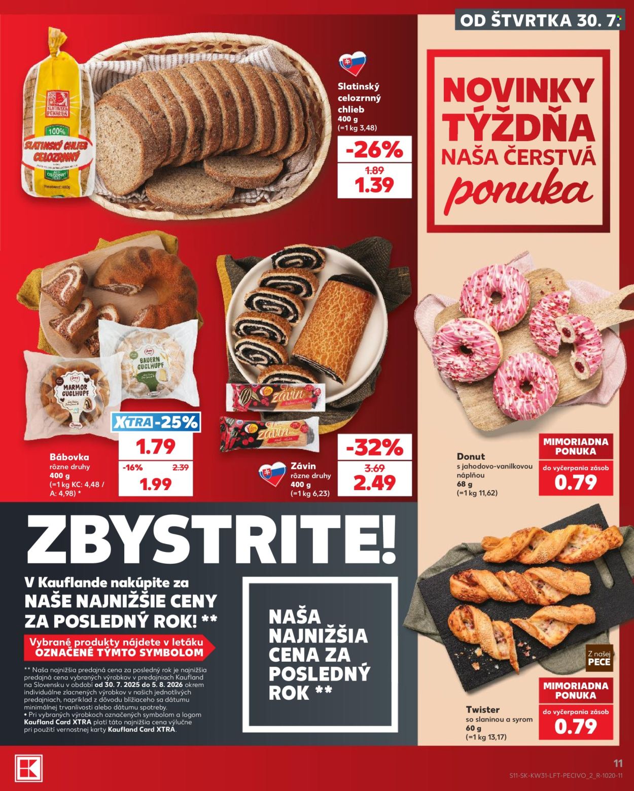 Leták Kaufland - 30.7.2026 - 5.8.2026. Strana 11