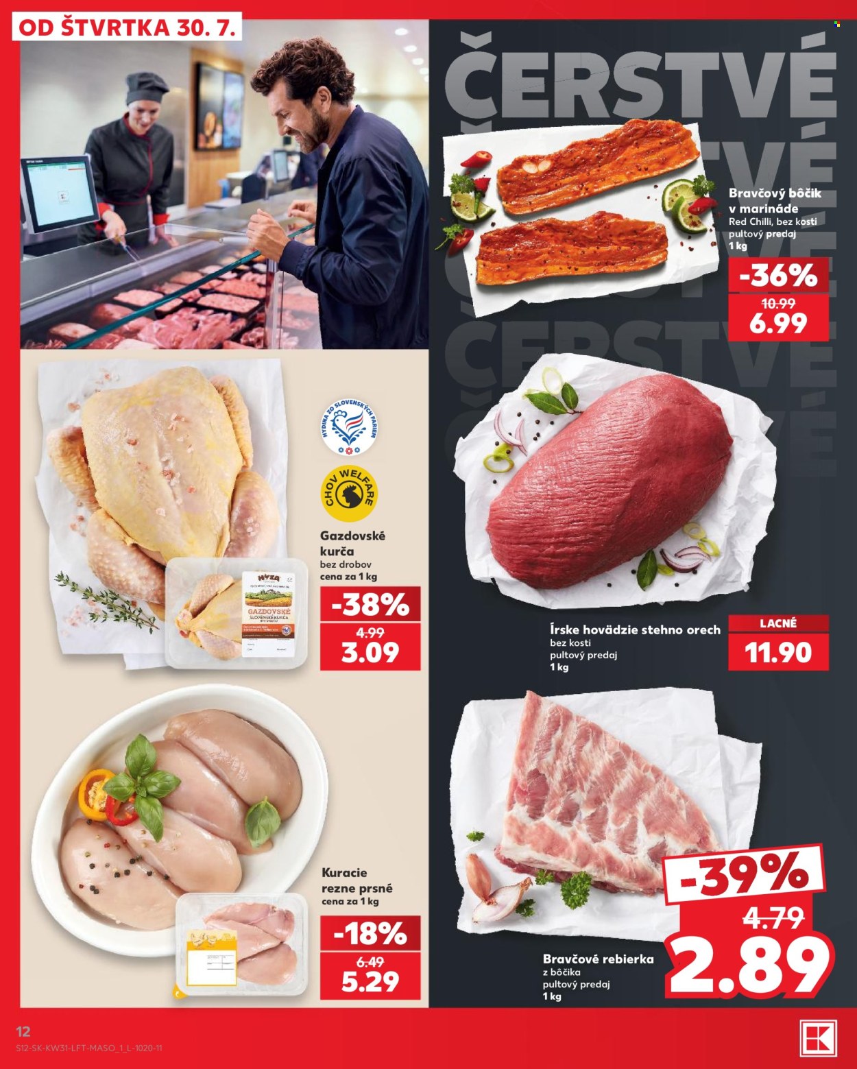 Leták Kaufland - 30.7.2026 - 5.8.2026. Strana 12