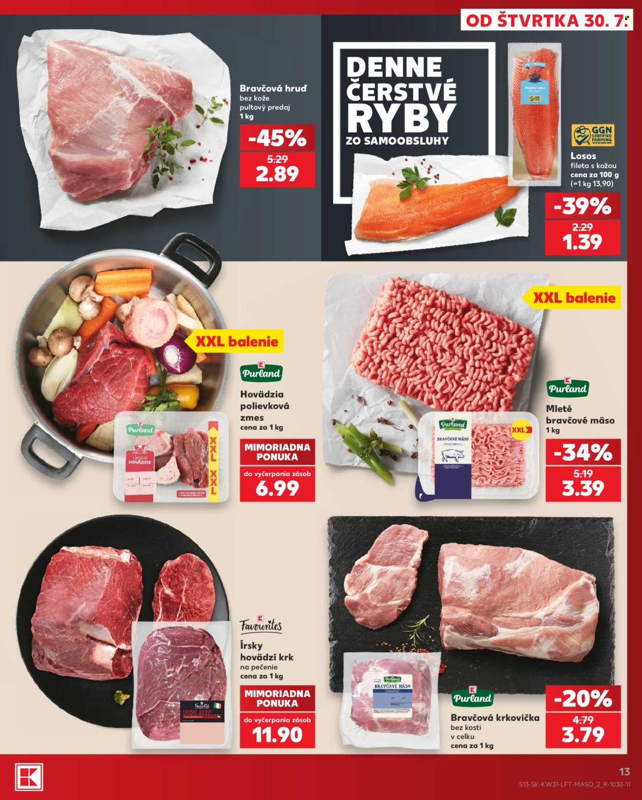 Leták Kaufland - 30.7.2026 - 5.8.2026. Strana 13