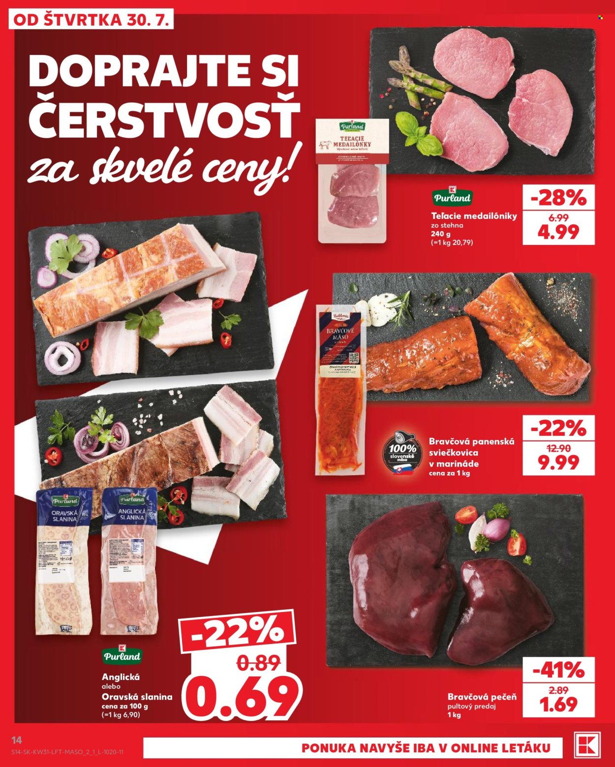 Leták Kaufland - 30.7.2026 - 5.8.2026. Strana 14