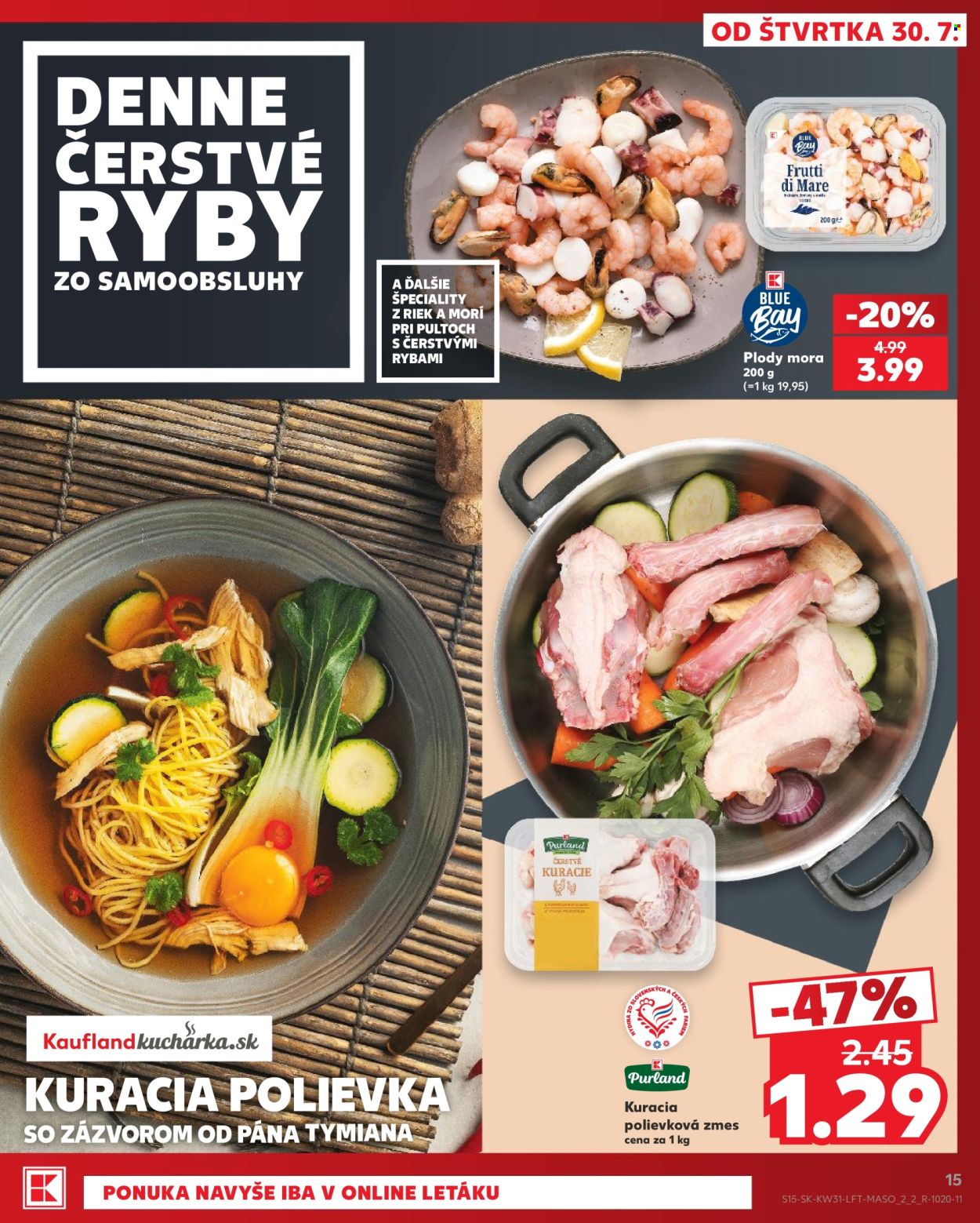 Leták Kaufland - 30.7.2026 - 5.8.2026. Strana 15