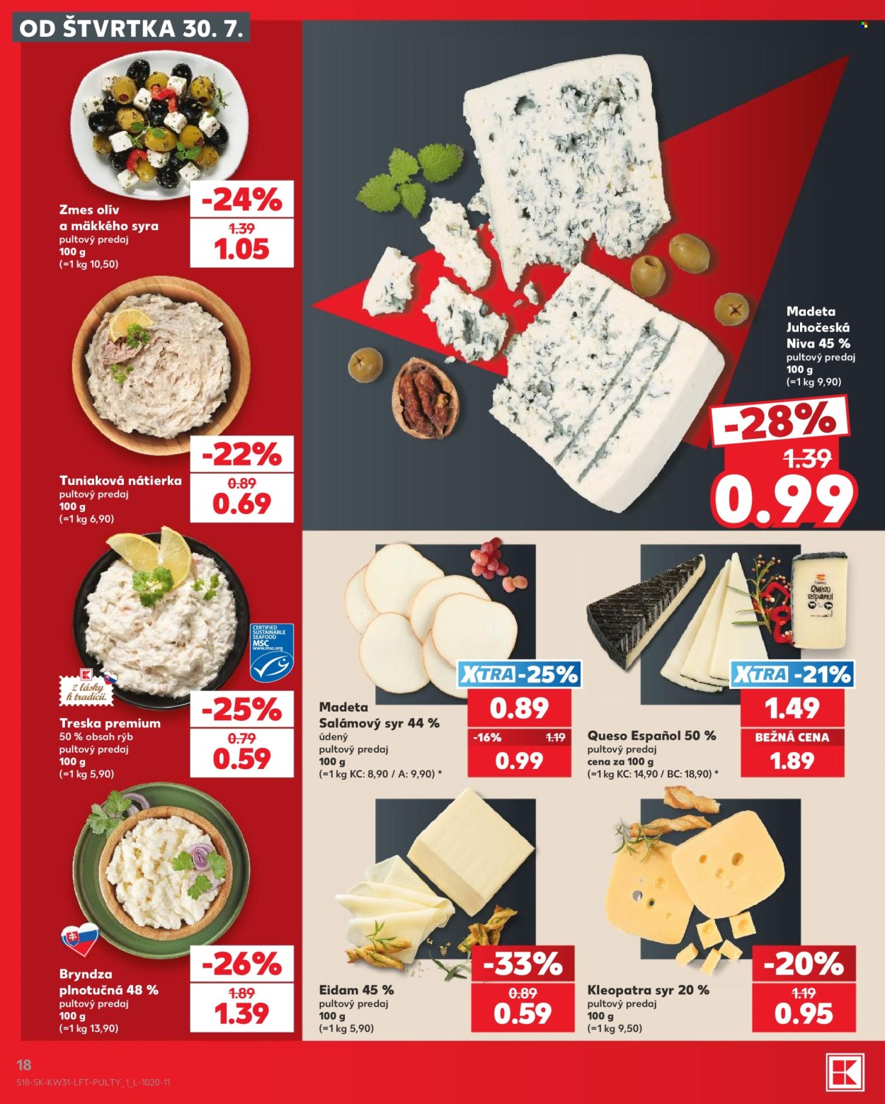 Leták Kaufland - 30.7.2026 - 5.8.2026. Strana 18